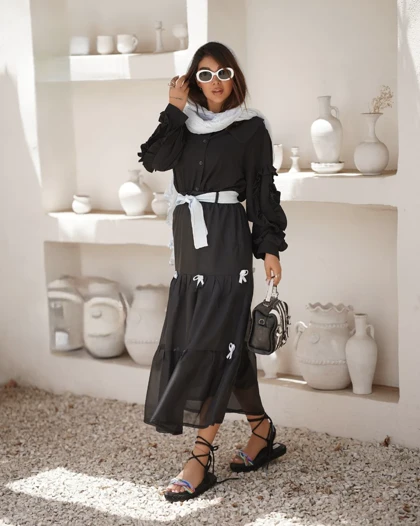 ست شومیز دامن مدل آیه