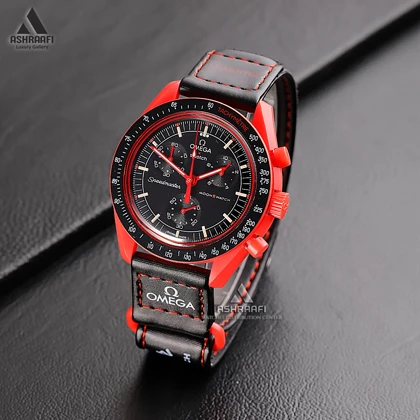 ساعت مچی امگا سواچ Omega x Swatch Speedmaster LAVA