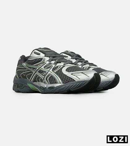 کفش کتانی مردانه و زنانه طوسی سبز ASICS Gel-Phoenix مدل 8542