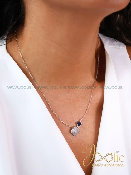 گردنبند زنانه طرح طلا ون کلیف کد N3134