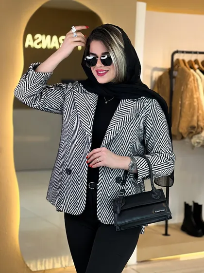 کت لمزور جناقی مشکی 120303