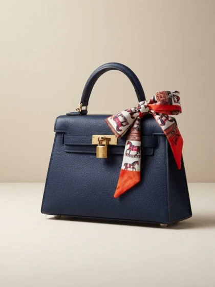 کیف HERMES وارداتی سرمه ای هرمس ترند مد