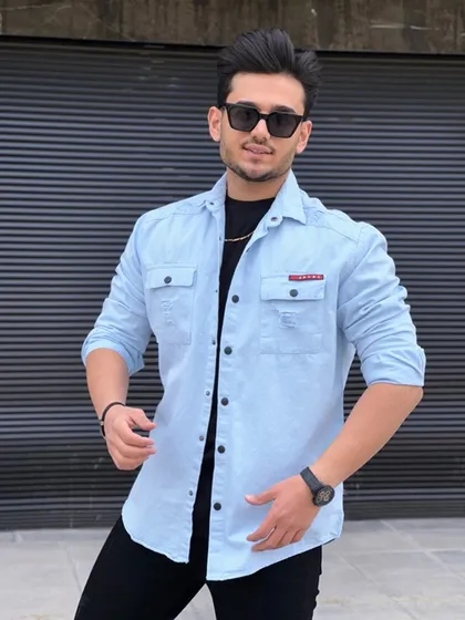 پیراهن کتان