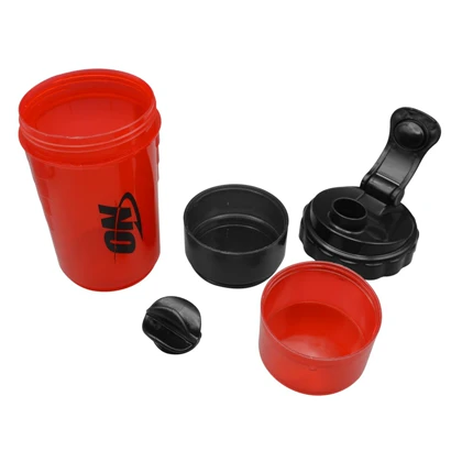 شیکر ورزشی سه تیکه اوپتیموم نوتریشن مدل Kia ظرفیت 0.5 لیتر