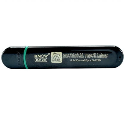 نوک مداد نوکی 0.9 نو KNOW مدل G-2299 کیفیت 2B