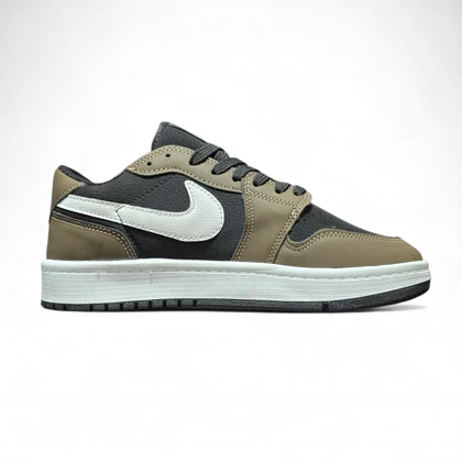 کتانی نایک ترویس مشکی قهوه ای