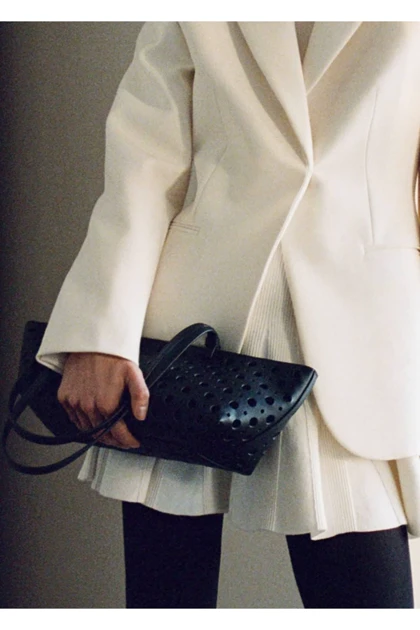 کیف دوشی زنانه اورجینال منگو mango