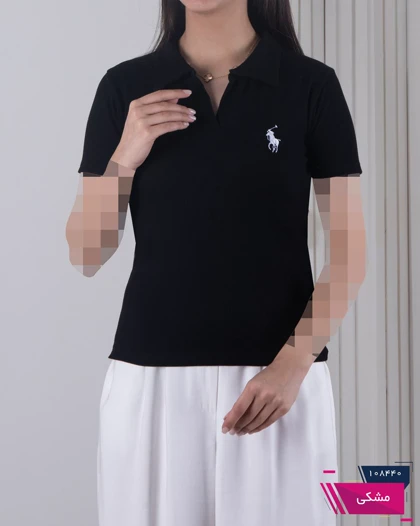 پلوشرت زنونه کبریتی گلدوزی ELSA/POLO