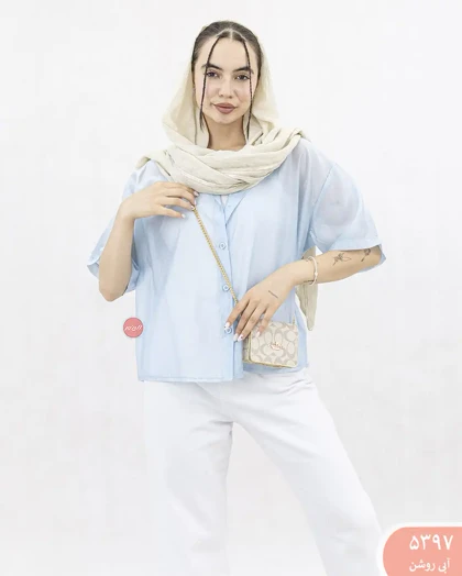 شومیز شیشه ای آوینا 5397