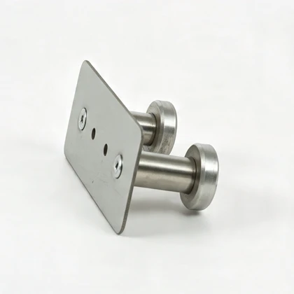 دیوارکوب استیل 2 شاخ B182