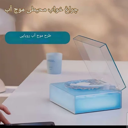 اسپیکر بلوتوثی و چراغ خواب رومیزی شانک‌سیا Round-X08 طرح گرامافون