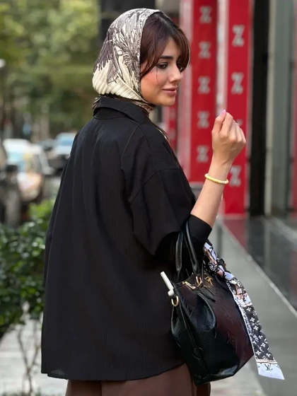 شومیز شیشه ای ماندانا