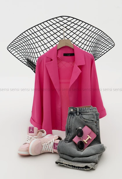 کراپ کت زنانه ژاکلین کد1006411