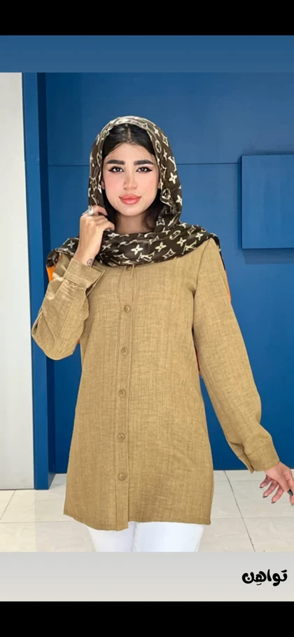 صوفیا اسلپ پیراهنی یقه مردانه