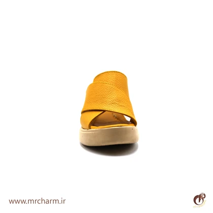 صندل لژدار زنانه تمام چرم mrc2119-09