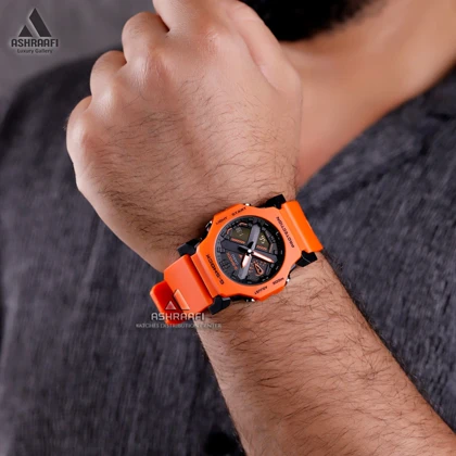 ساعت جی شاک نارنجی Casio G-Shock GA-2300HS-O