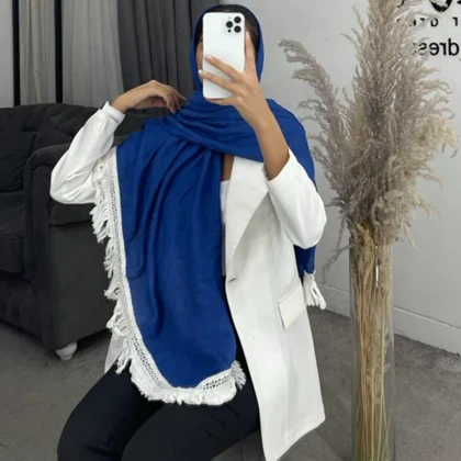 روسری پایین ریش
