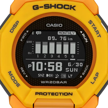 ساعت جی‌شاک کاسیو مدل GBD-300-9DR (جی‌اسکوآد ورزشی)