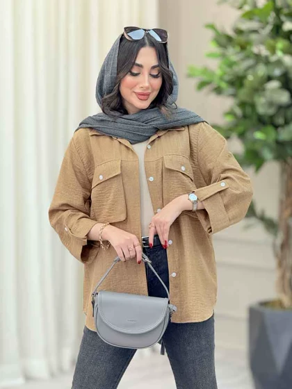مانتو جیب پاکتی طنین