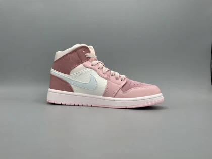 کتانی نایکی جردن 1 دیجیتال صورتی / Nike Air Jordan1 Digital Pink