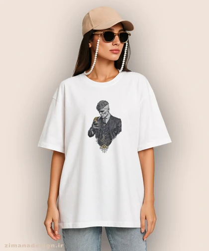 تیشرت لش مردانه و زنانه طرح پیکی بلایندرز شخصیت تام شلبی کد 889