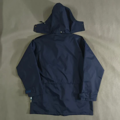 🤍 SIZE XL-XXL کاپشن بارانی بلند برزنتی گورتکس اورجینال از برند معتبر FLOWER GLOVES مدل ATTENZIONE