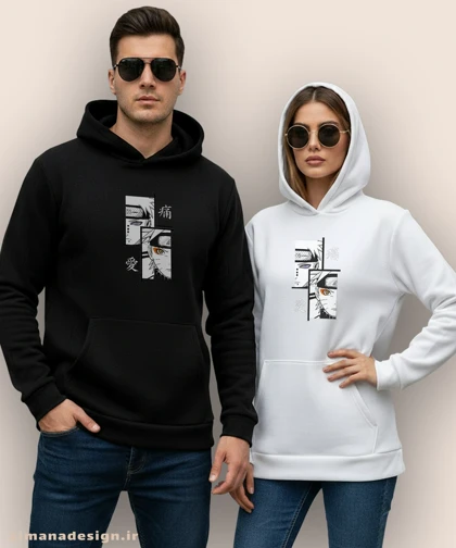 هودی مردانه و زنانه طرح توکیو غول شخصیت کانکی کد 917