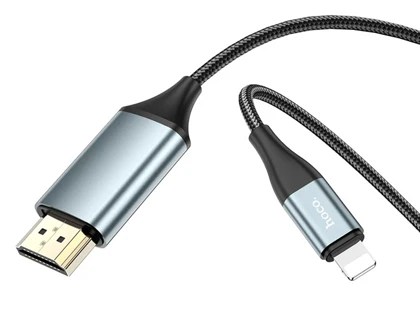 کابل لایتنینگ به اچ دی ام آی دو متری هوکو Hoco Cable Lightning to HDMI UA15