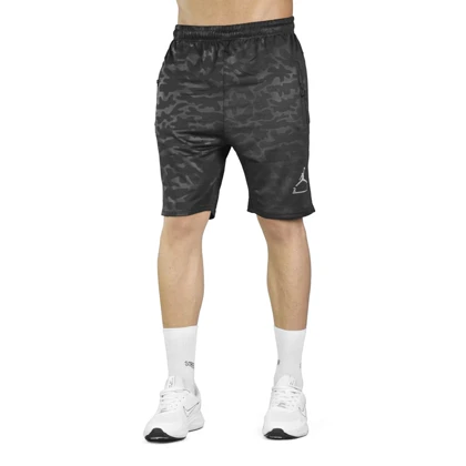 شلوارک ورزشی مردانه جردن مدل MUB-5411 چریکی مشکی