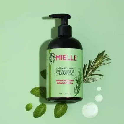 شامپو تقویت کننده و ضد ریزش حاوی رزماری و بیوتین میله Mielle