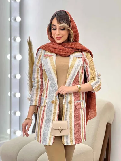 مانتو دو جیب نما کژال