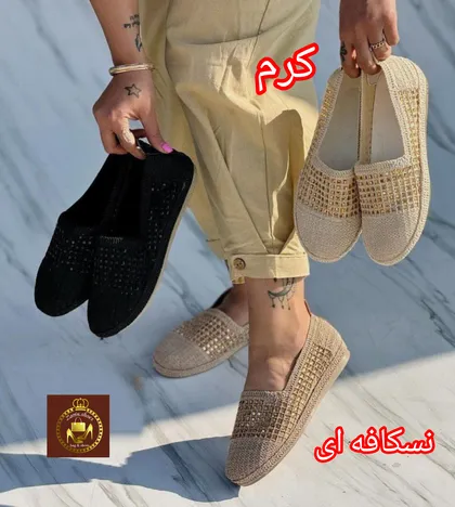 بابت کالج گیپوری بافتی زنانه رویه نگینی در 4رنگ
