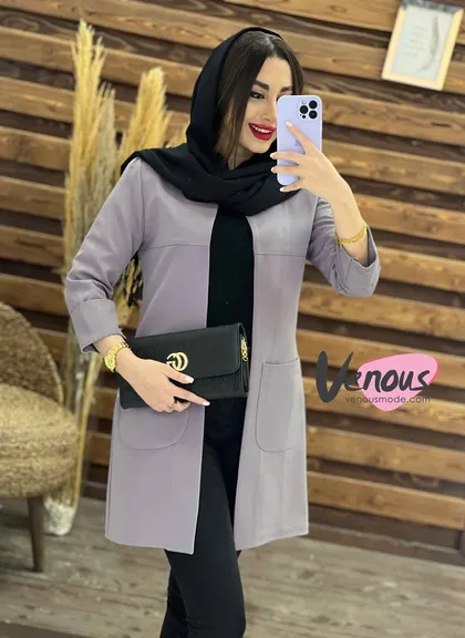 مانتو کتی جیب پاکتی
