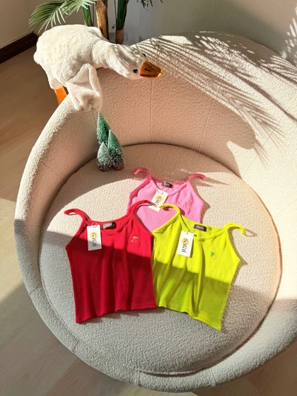 ست کراپ شلوار بهار😍