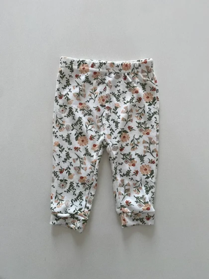 شلوار بچگانه طرح گل