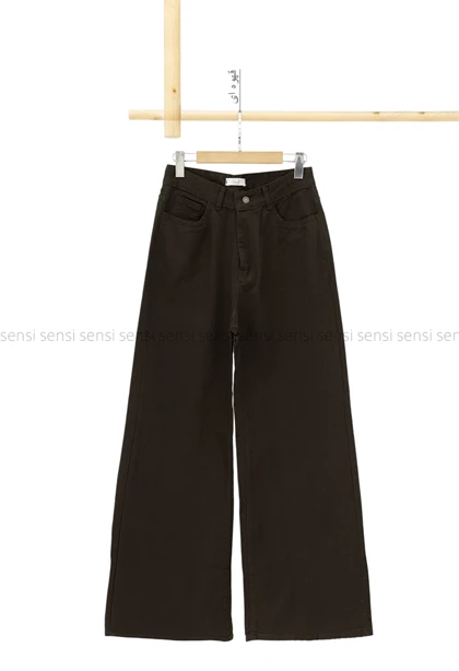 شلوار کتان رنگی راسته کد1005168