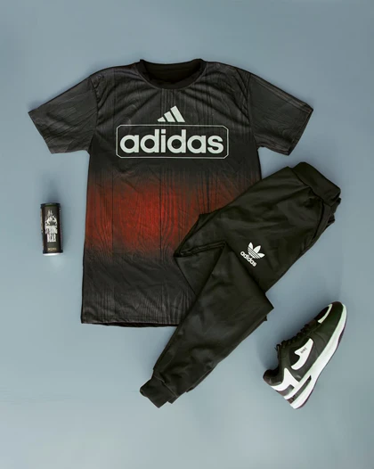 ست تیشرت وشلوار adidas مدل yk