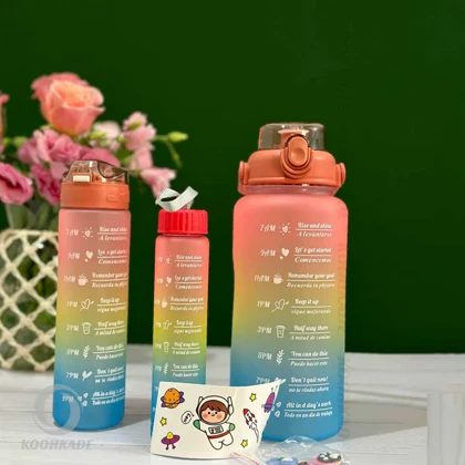 قمقمه سه قلو RISE AND SHINE