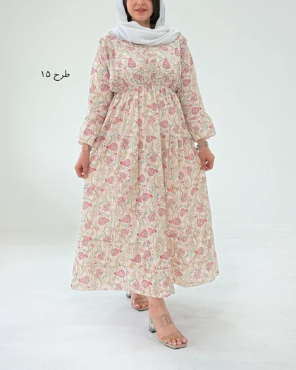 پیراهن ساحلی نارسیس کد 1780