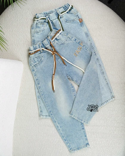 شلوار جین مام فیت