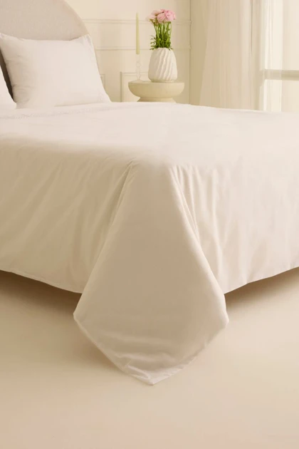 سرویس روتختی دو نفره Karaca Home مدل Ricamo پنبه - سفید