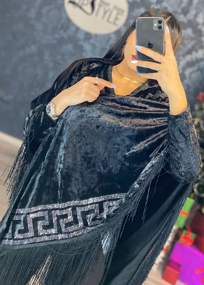 شنل مخمل کد : 7731
