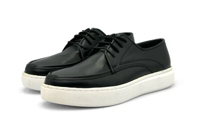 کفش ونس مردانه چرم طبیعی مدل 0174_vans