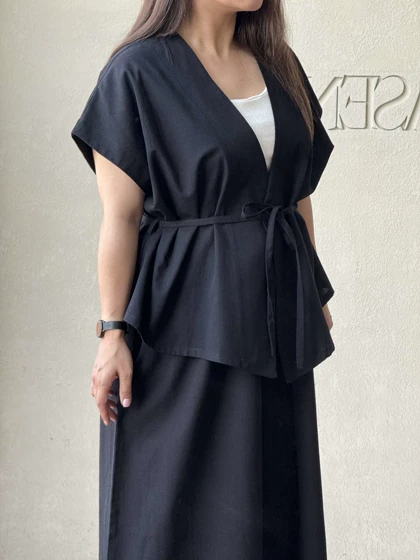 ست زنانه لینن کرال