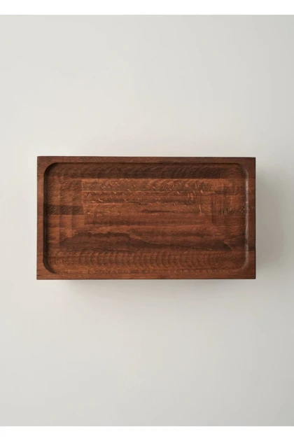 ظرف سرو دو تکه Bella Maison مدل Wooden چوبی - طبیعی