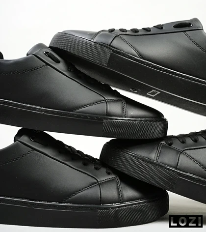 کفش کتانی مردانه مشکی BERSHKA