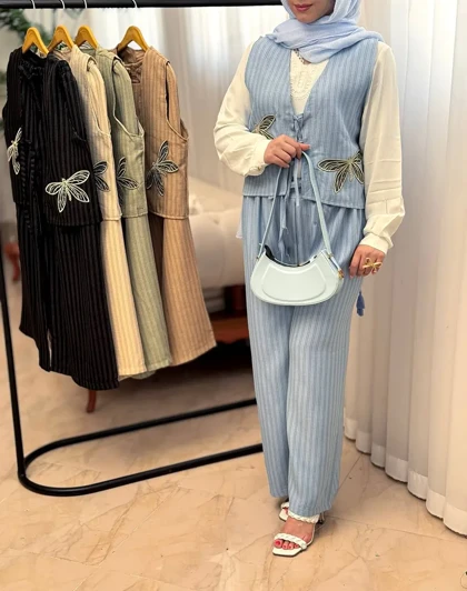 ست ژیله شلوار سنجاقک 3152