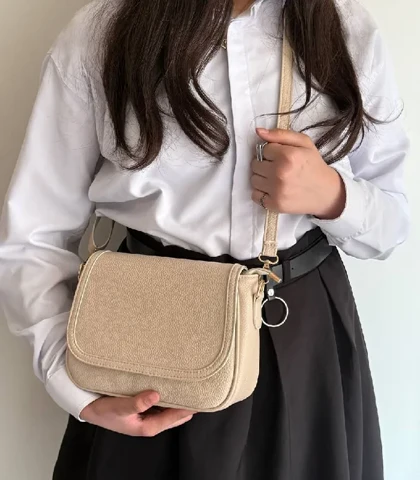 کیف دوشی زنانه طرح پوبرسو