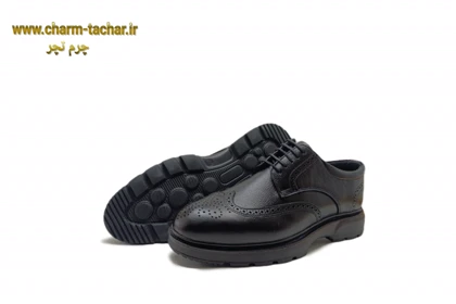 کفش لوفر طرح بروژ چرم طبیعی si122