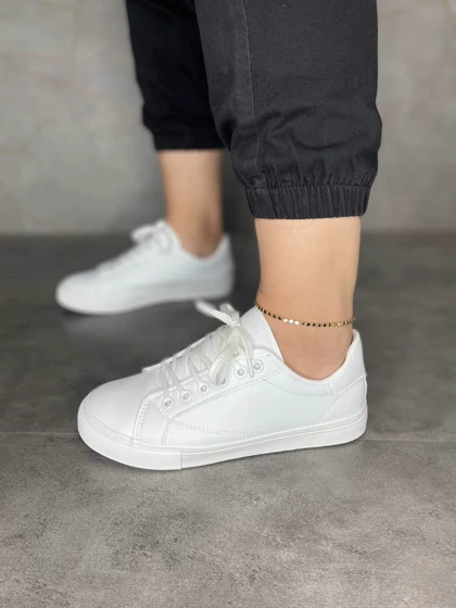 کتانی زنانه ونس ساده (برند یرفا)